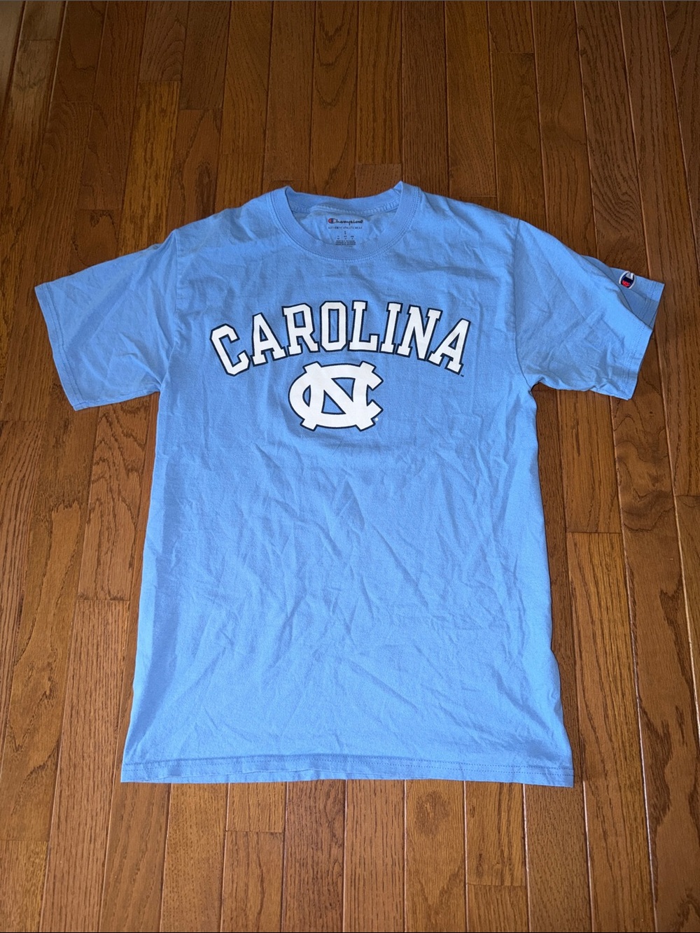 Champion Carolina Light Blue Short Sleeve Graphic Tee